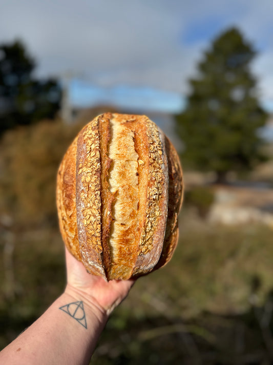 Oat Sourdough Loaf