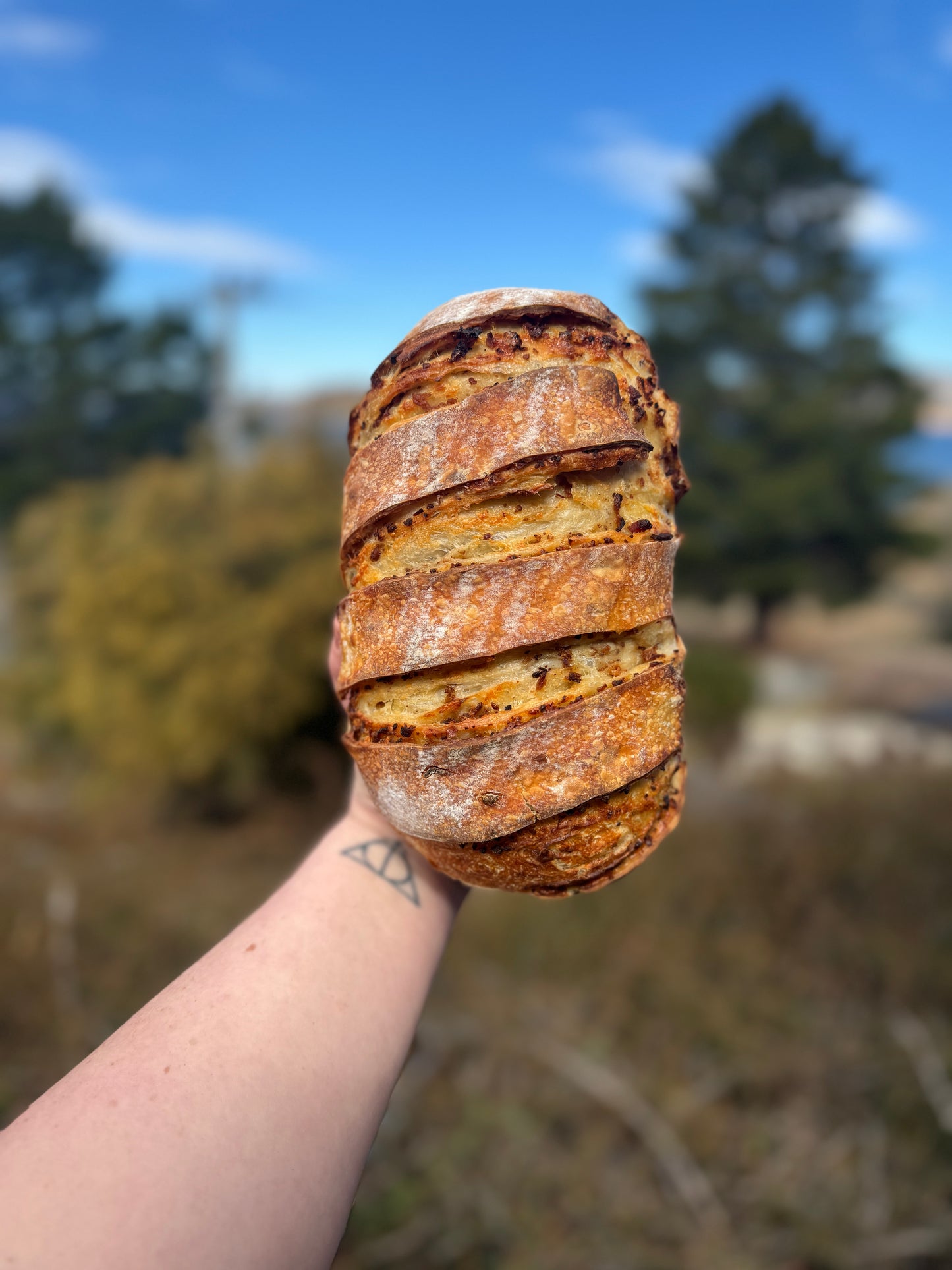 Bacon, Cheese & Onion Sourdough