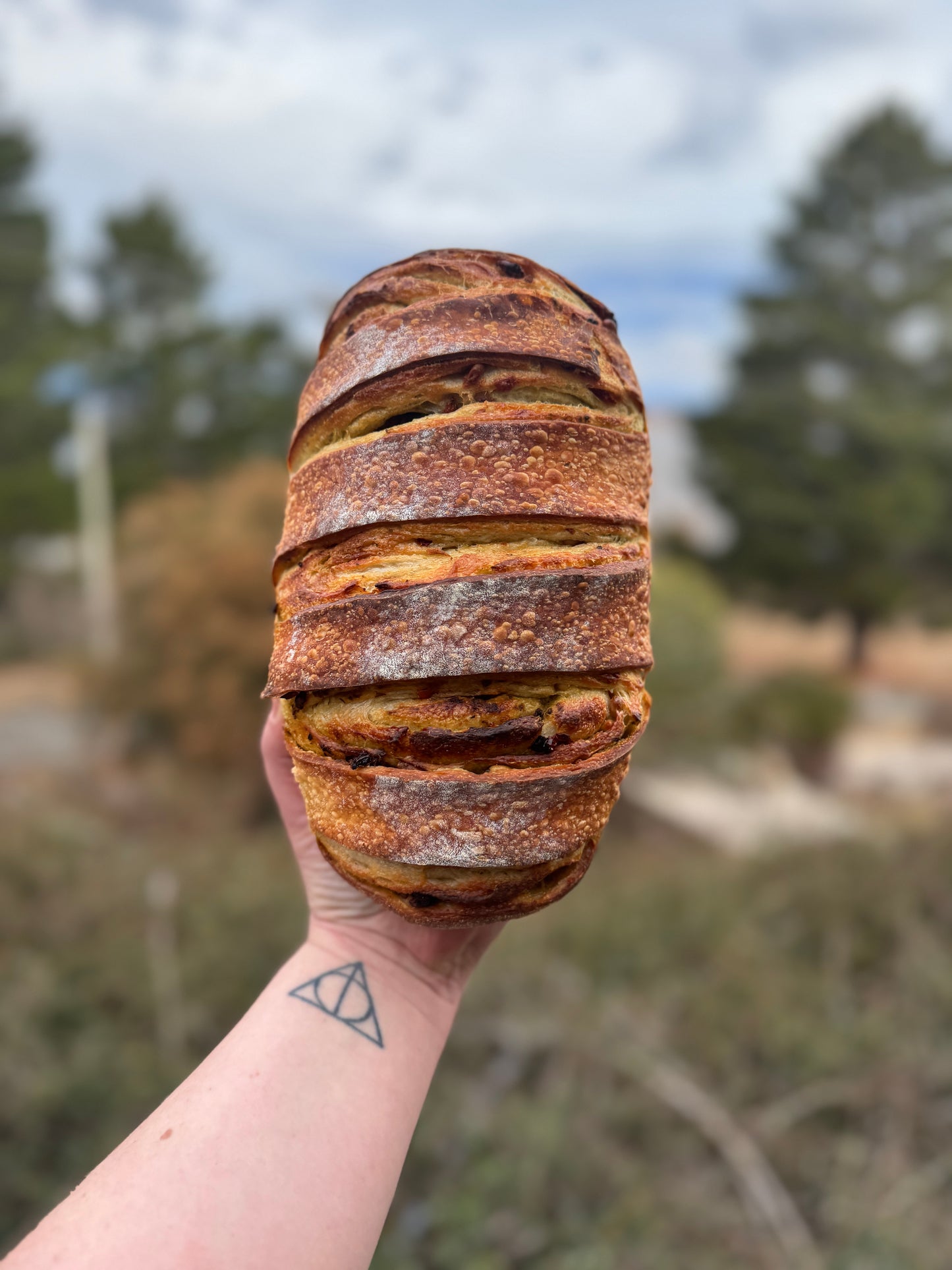 Pesto, Sun-dried Tomato & Parmesan Sourdough