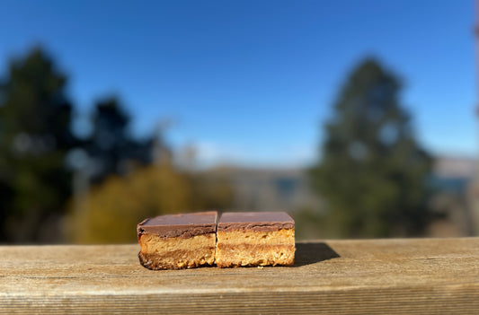 Sourdough Caramel Slice