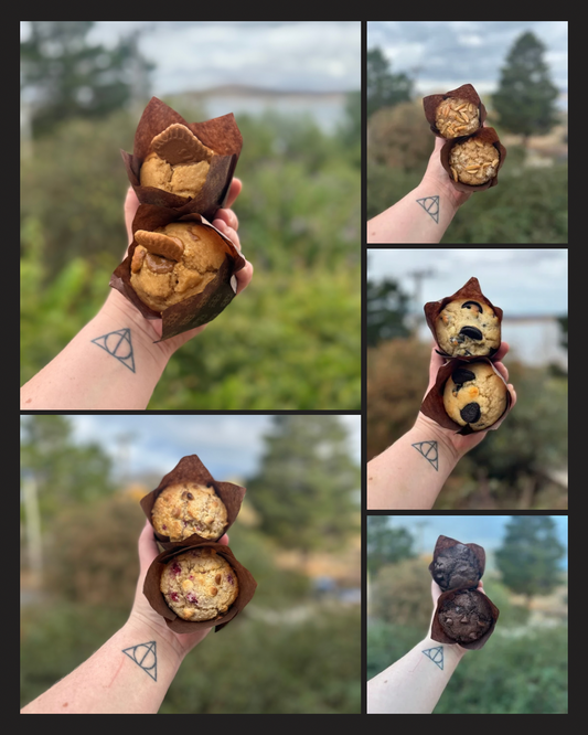 Sweet Sourdough Muffins