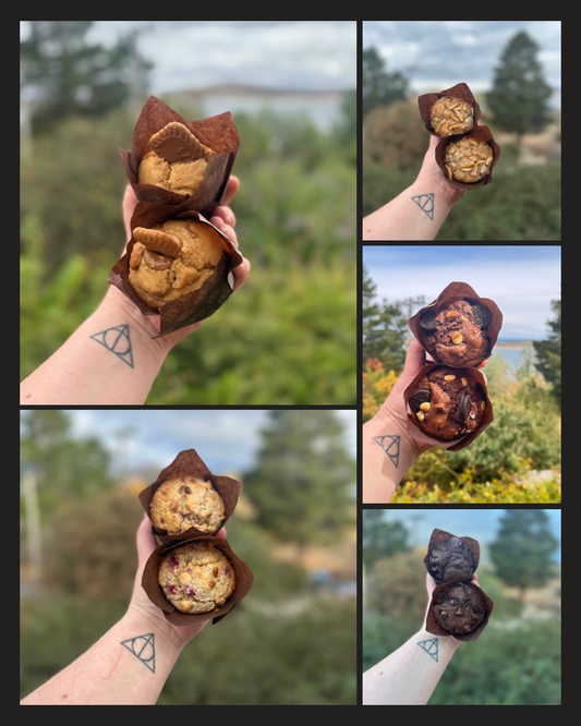 Sweet Sourdough Muffins