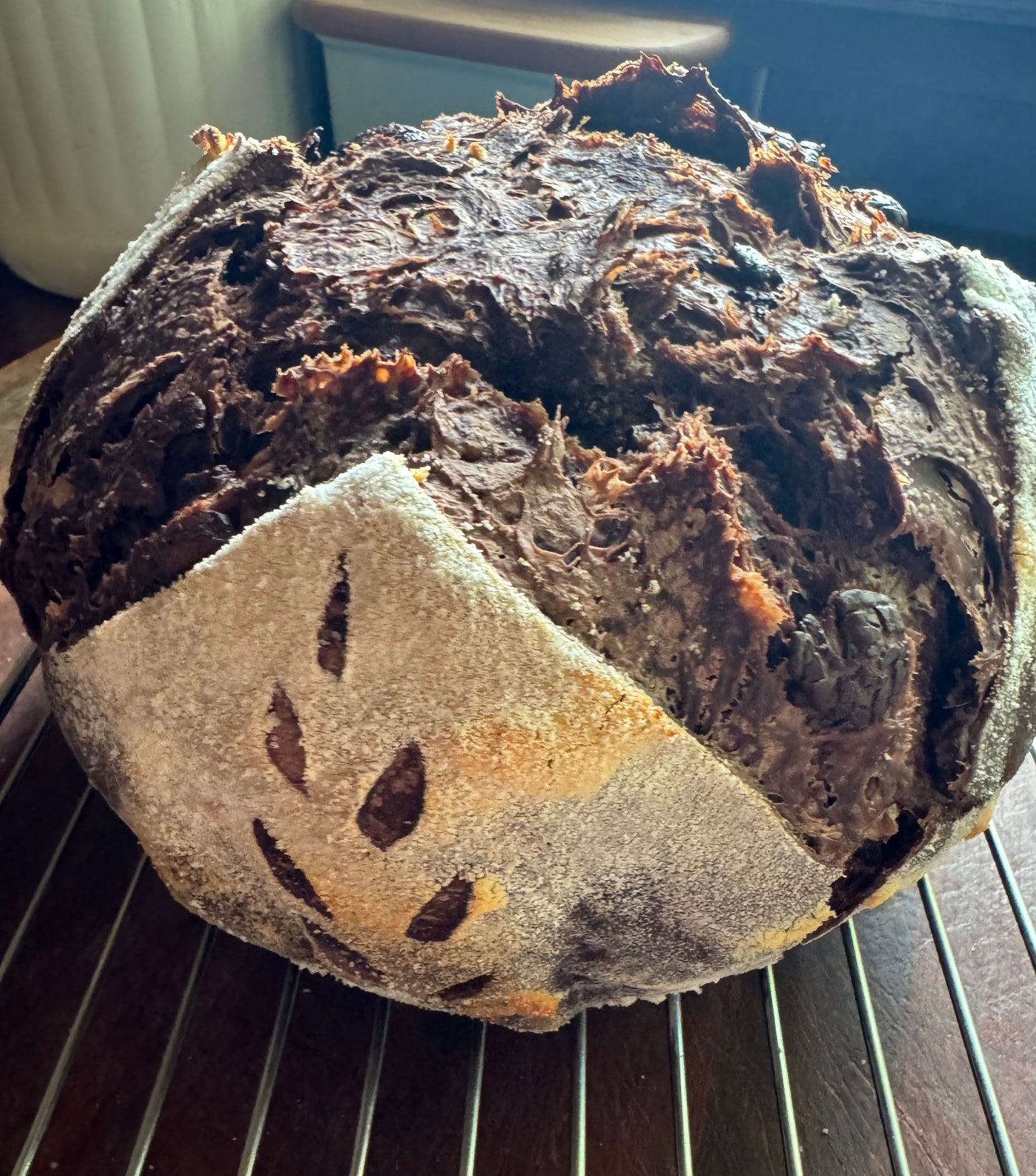 Chocolate Sourdough Loaf